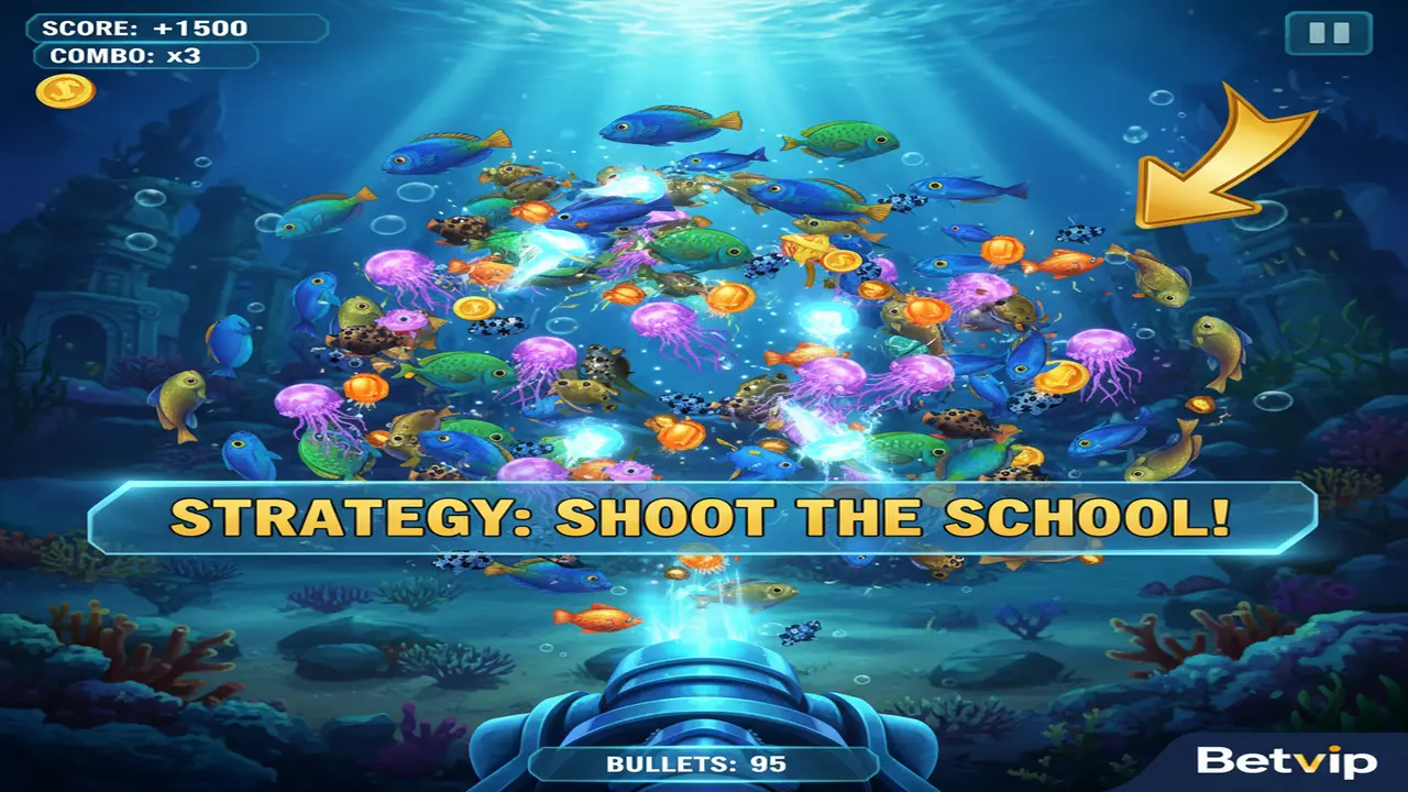 Chiến thuật bắn cá theo đàn Betvip