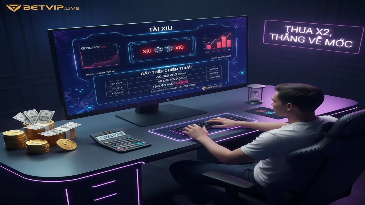 Chiến thuật đánh gấp thếp Betvip