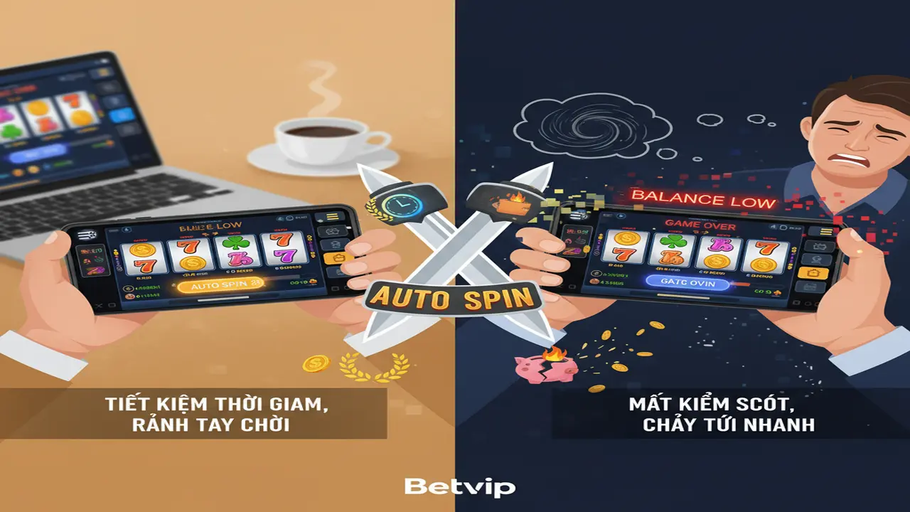 Có nên chơi Auto Spin không? Betvip
