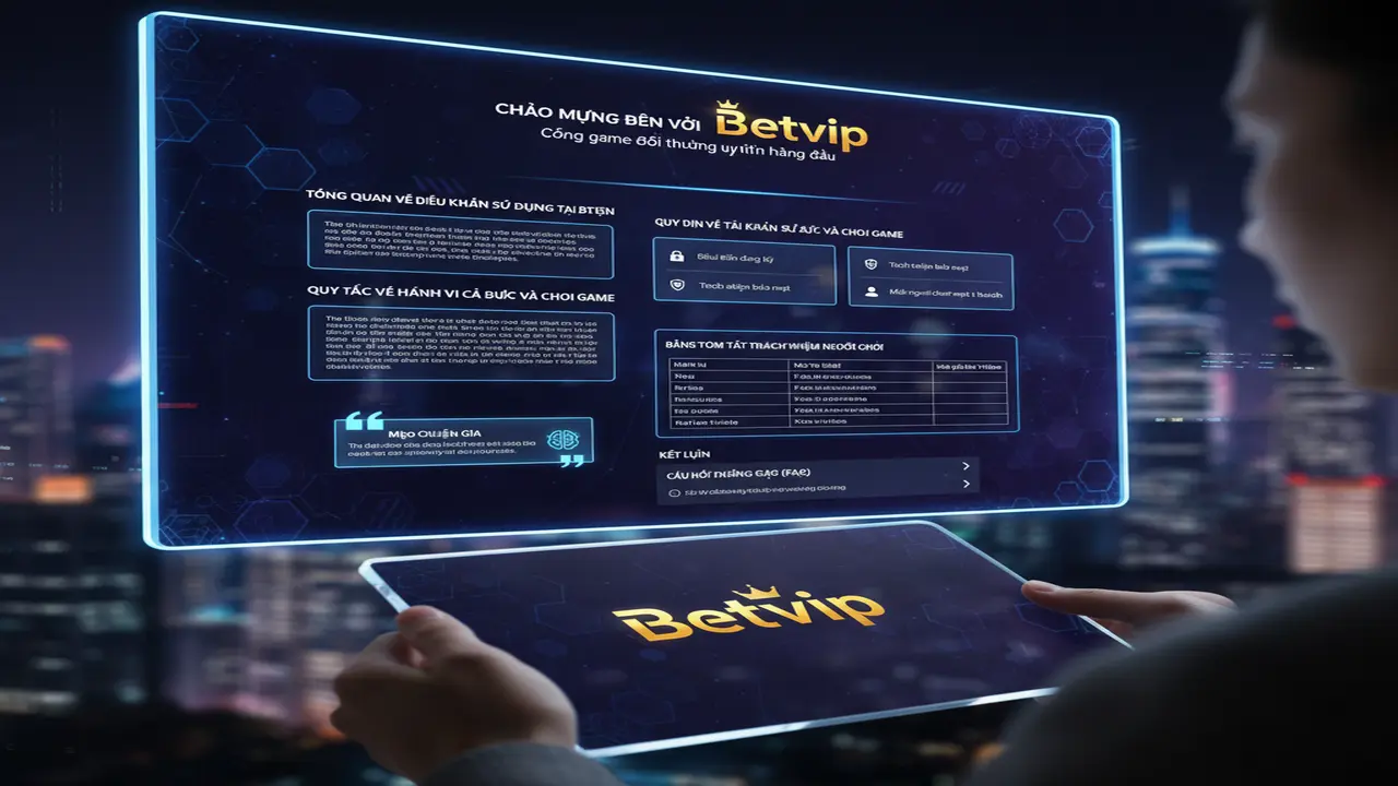 Điều Khoản Sử Dụng Betvip