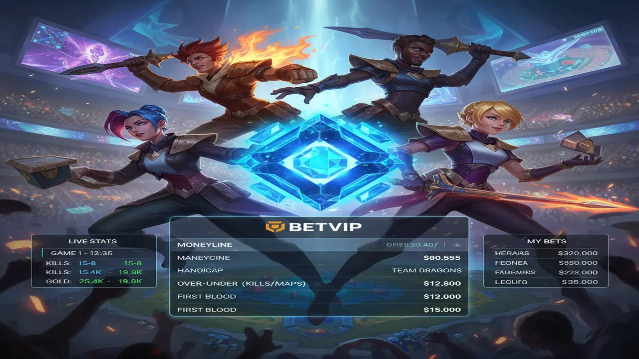 Hướng dẫn cược LOL cho người mới Betvip