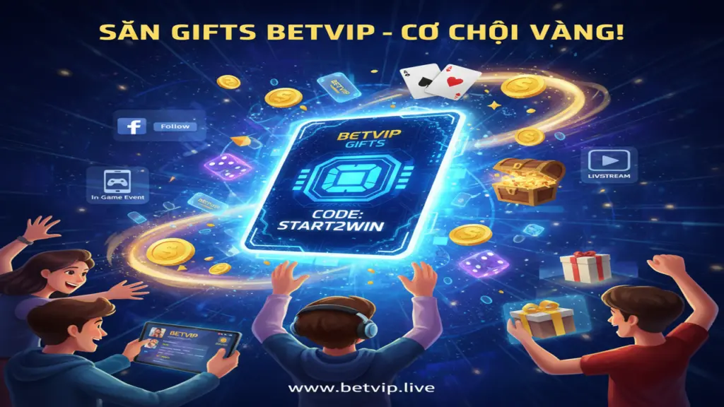 Hướng dẫn săn Giftcode free Betvip