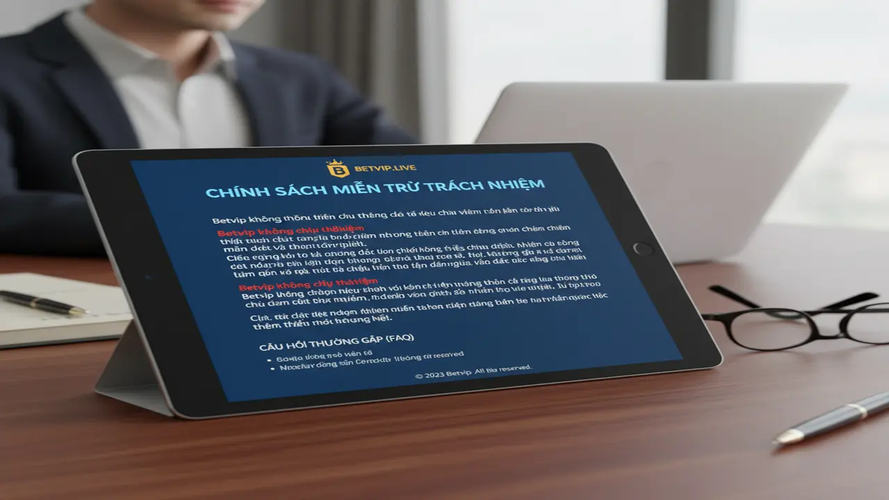Miễn Trừ Trách Nhiệm Betvip
